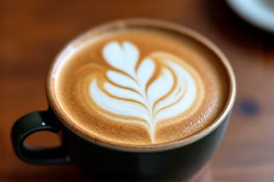 Vers gezette cappuccino